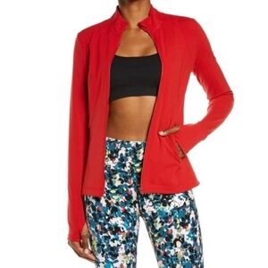 Sweaty Betty Power Workout Jacket Cardinal Red S